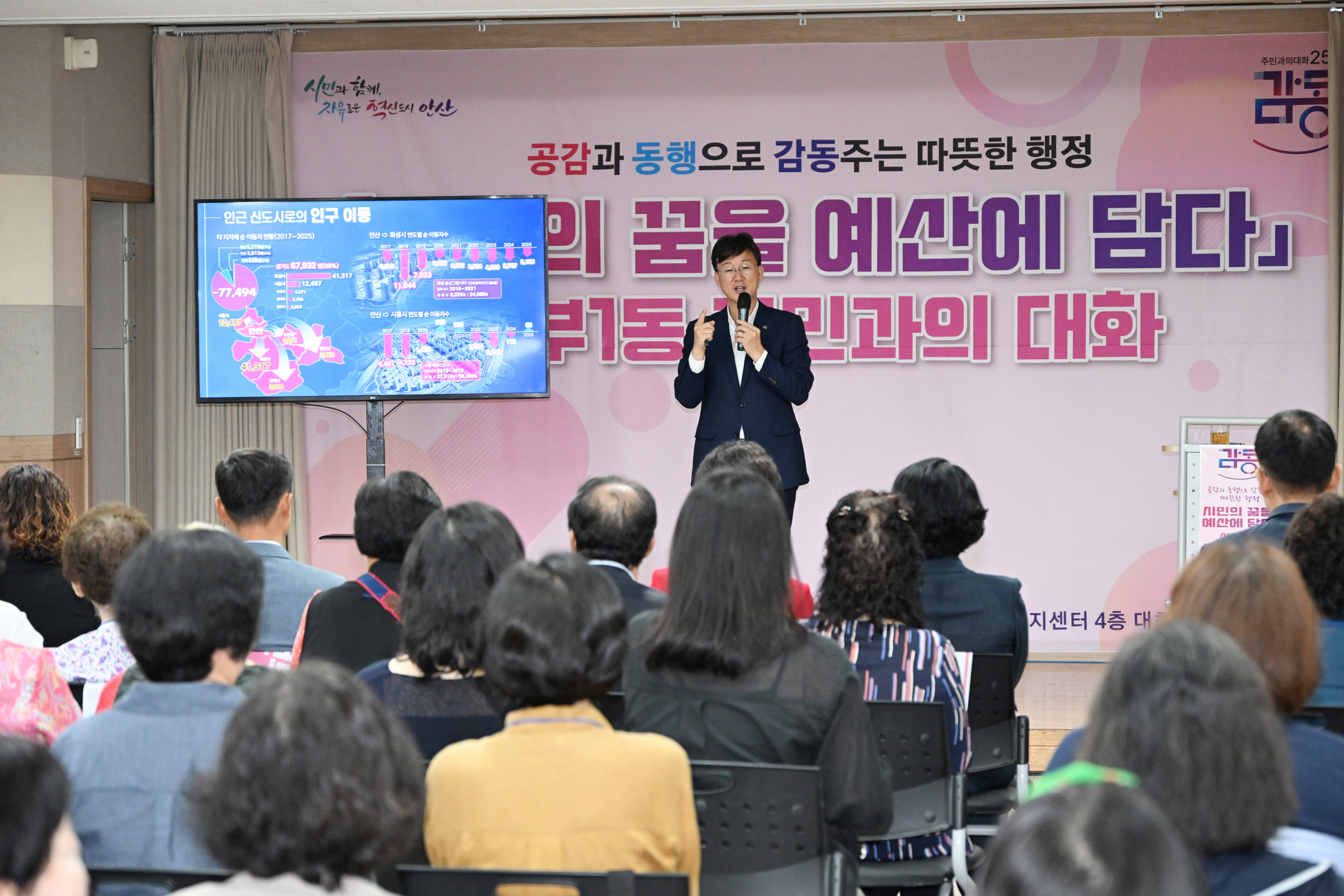 안산시, 선부1동 주민과 소통 간담회… 생활 현장 의견 수렴