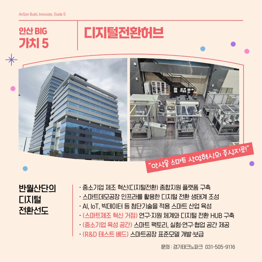 안산 시민이 뽑은 도시를 이끄는 5대 핵심 가치