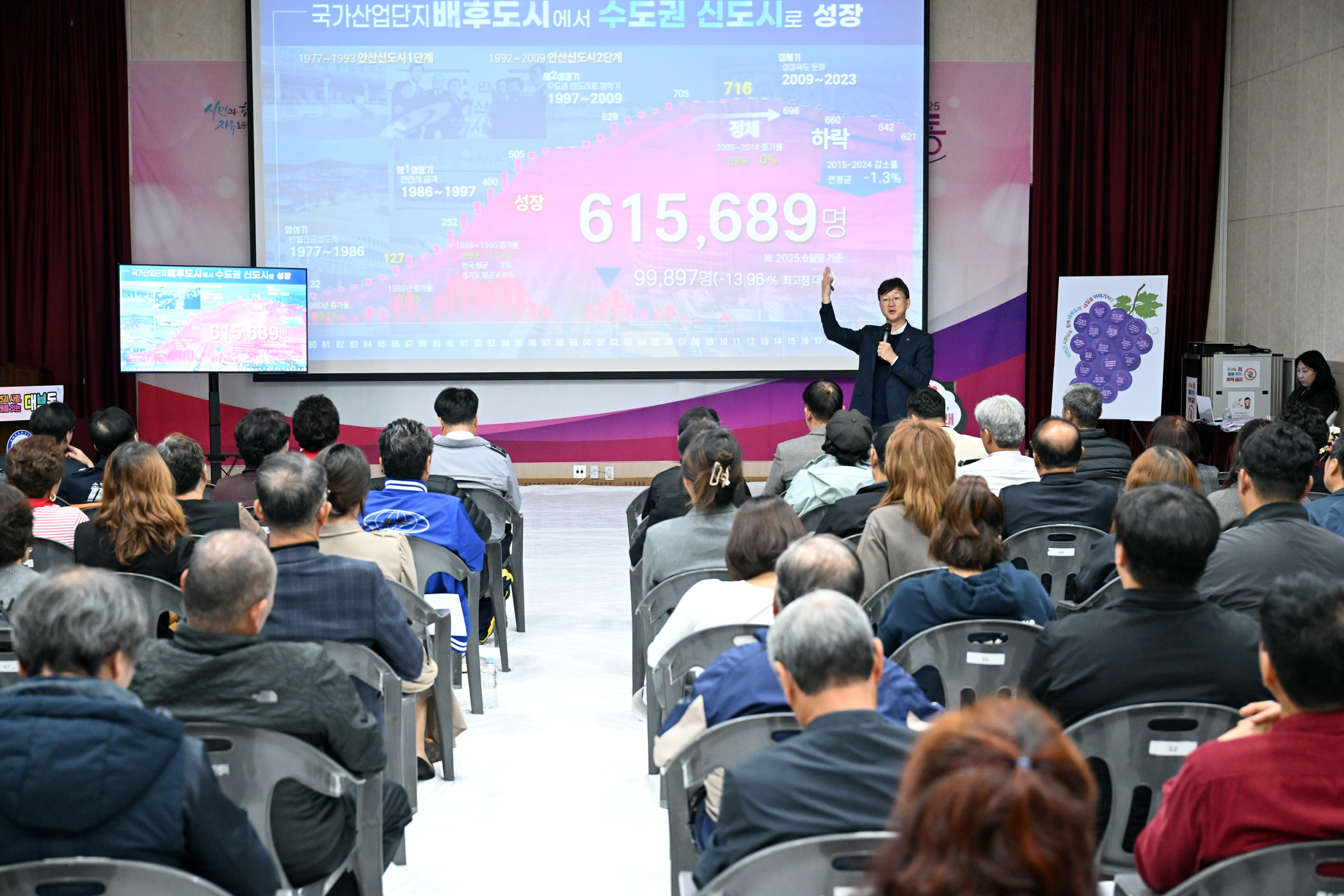 이민근 안산시장, 대부동 장골1길 일원에서 주민과 현장 소통