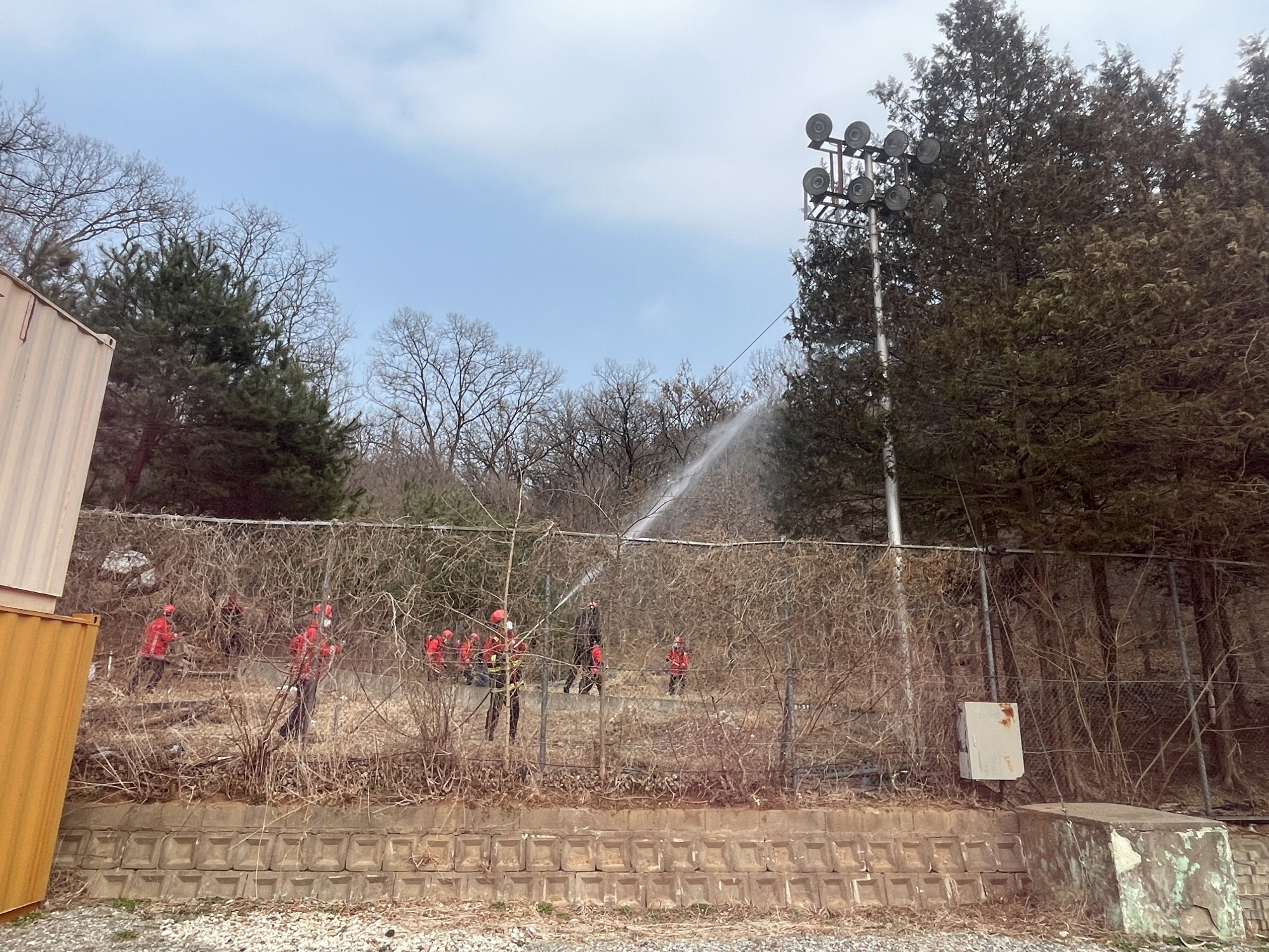 안산시, 산불 대비 의료기관 환자대피 합동훈련 실시