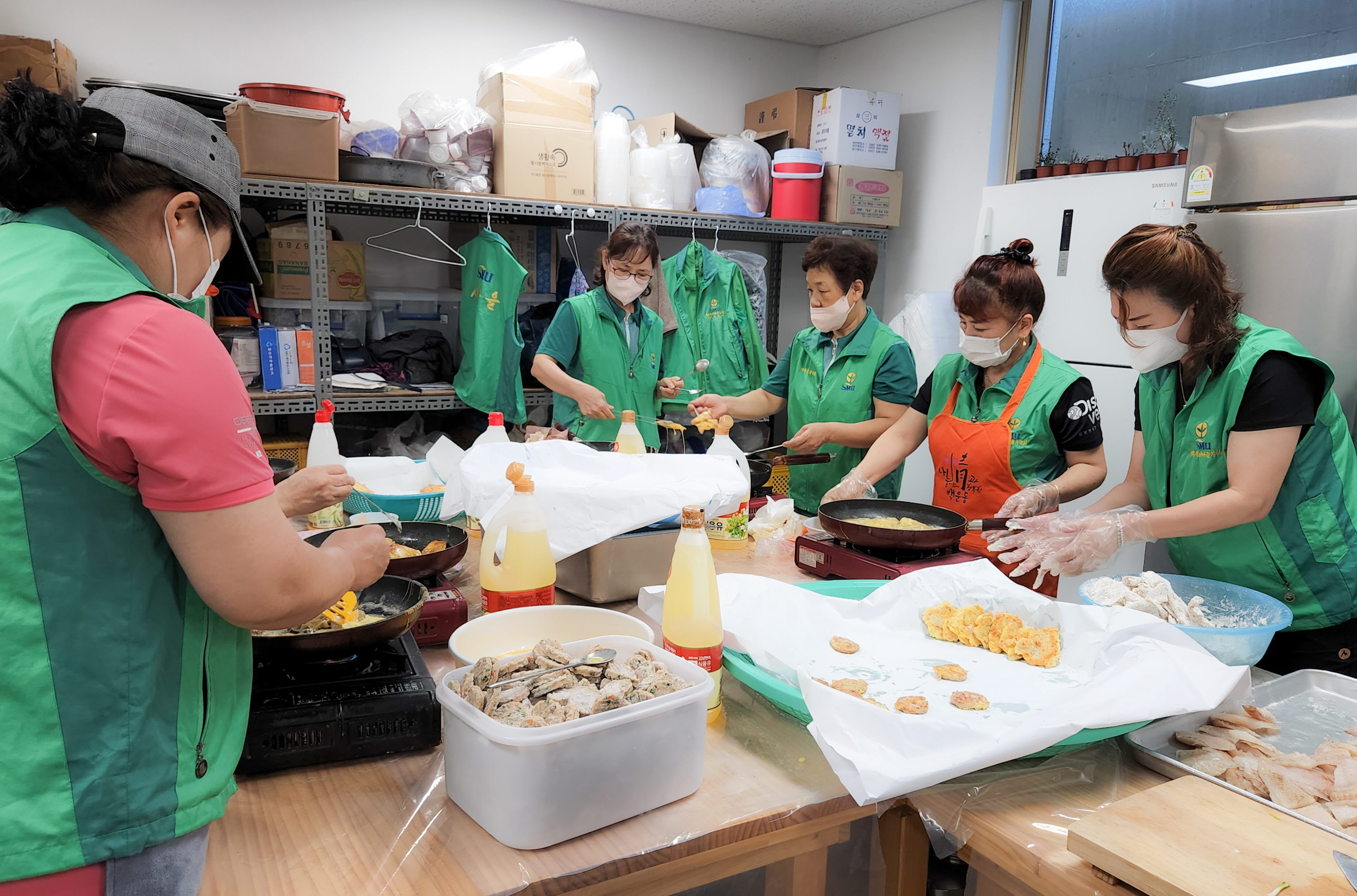 안산시 백운동 새마을회, 추석맞이 사랑의 반찬 나눔