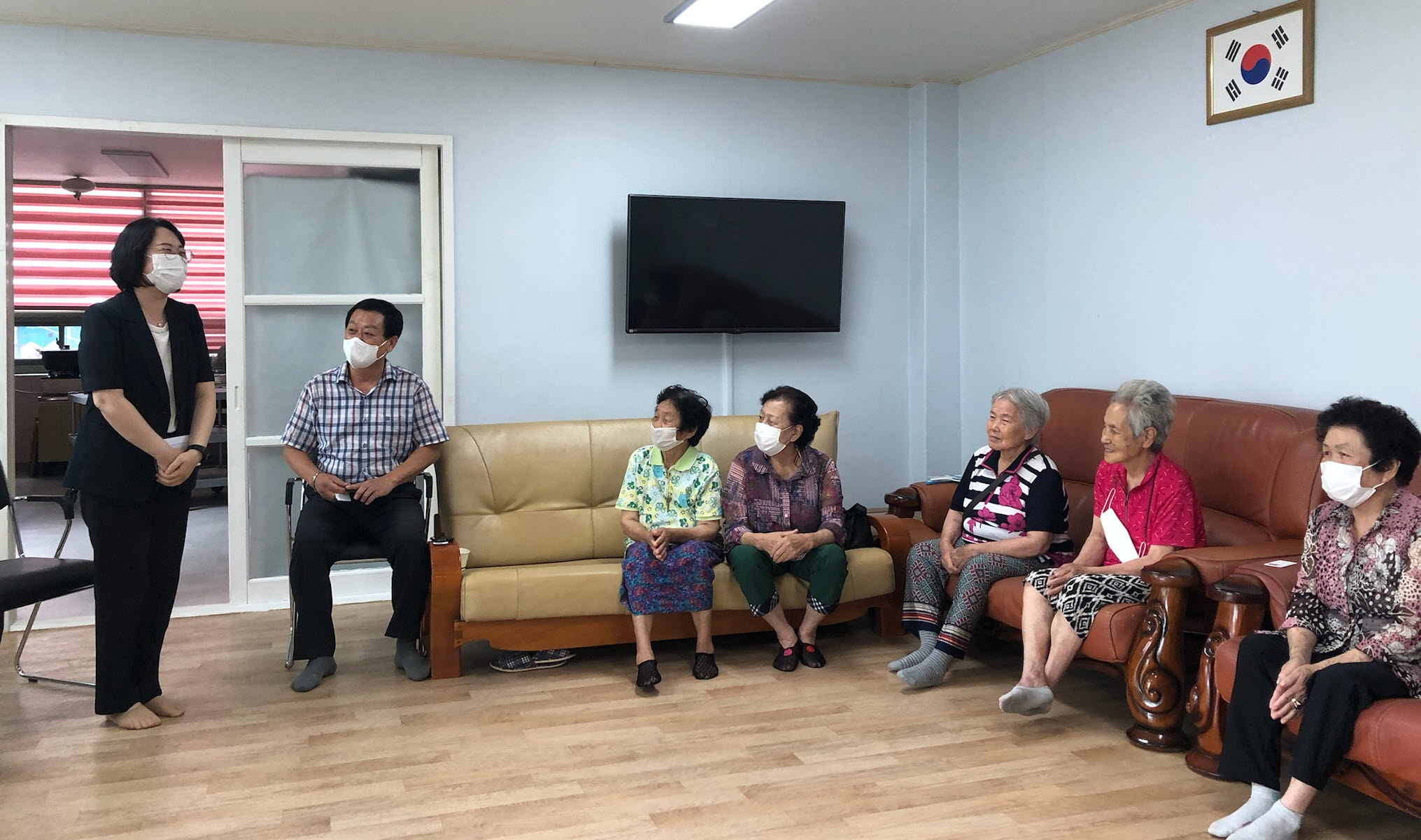 강희석 호수동장, 부임 첫 행보로 경로당 순회 방문 …현장소통행정 펼쳐