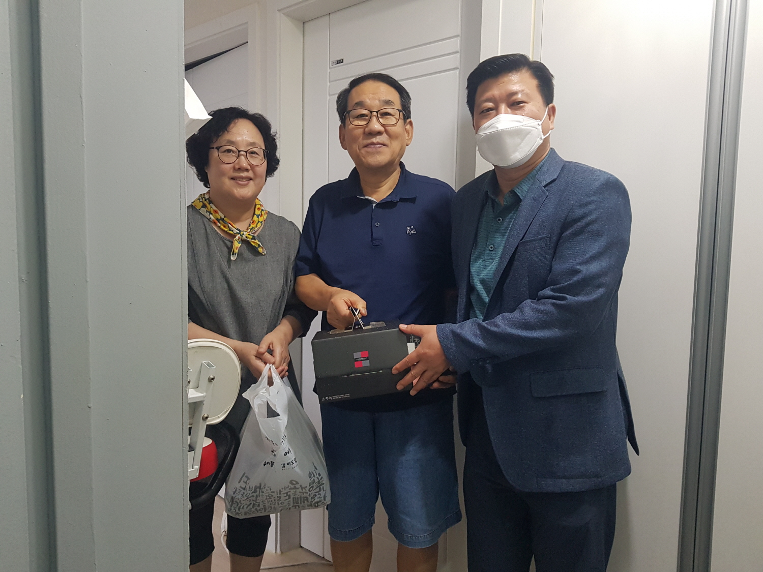 안산시 성포동, 9월 어르신 생신상 차리기 문안인사