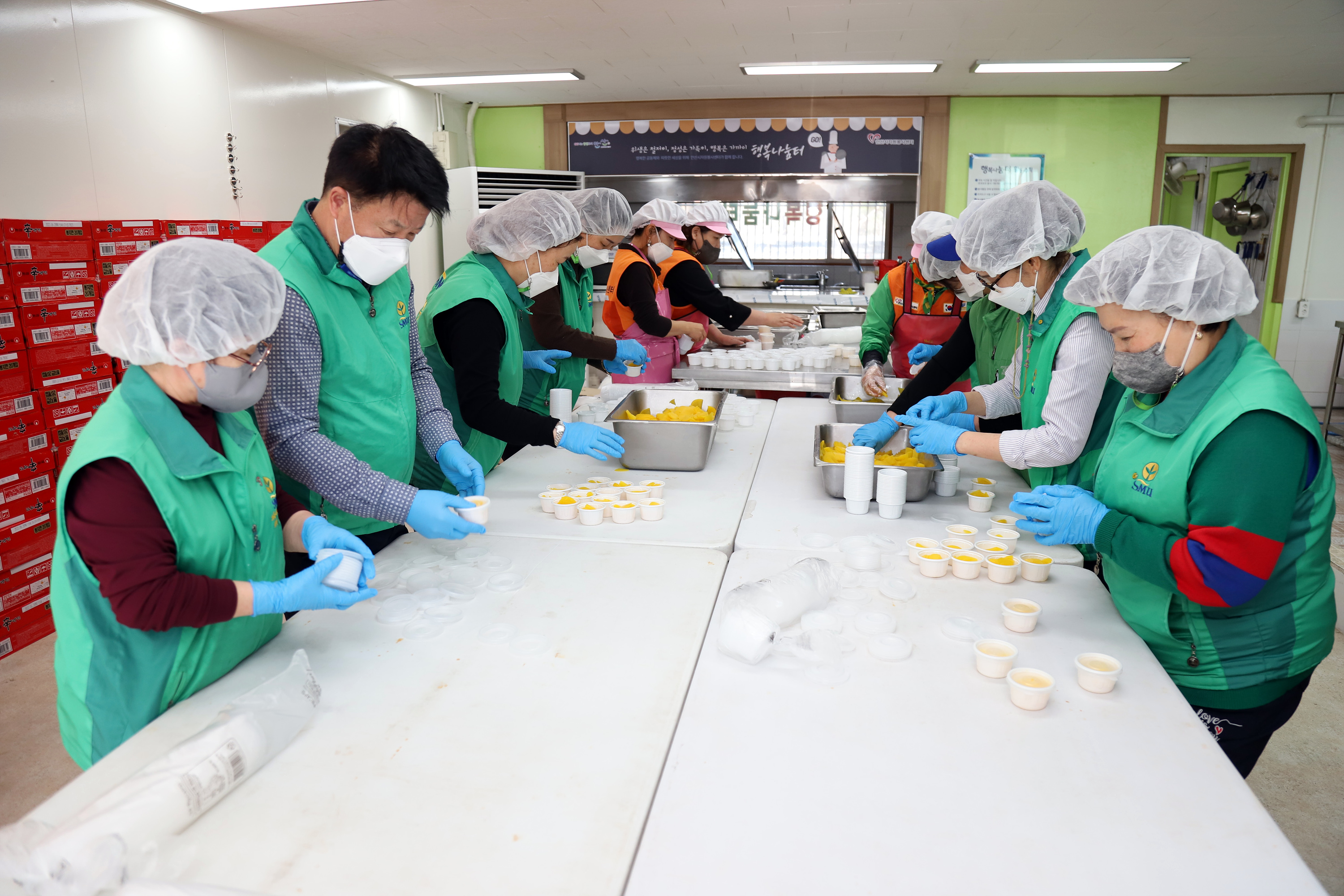 안산시자원봉사센터, 생생 이동밥차 사랑의 카레덮밥 나눔