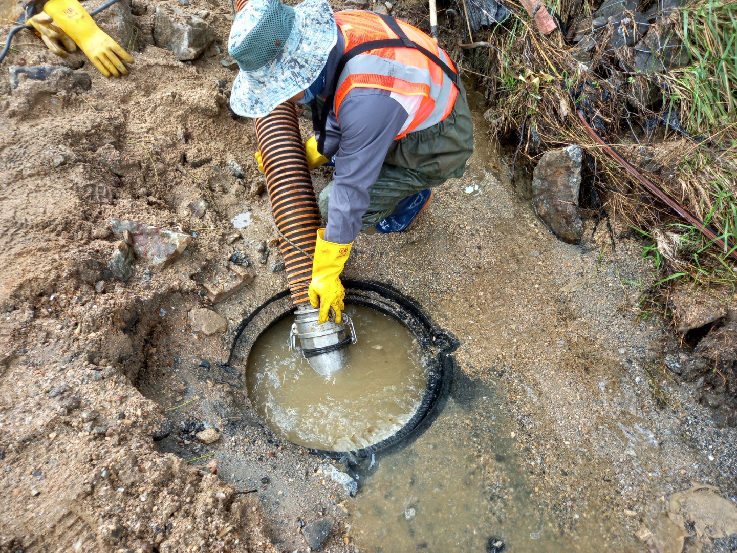 안산시, 폭우로 인한 하수시설 피해복구 총력