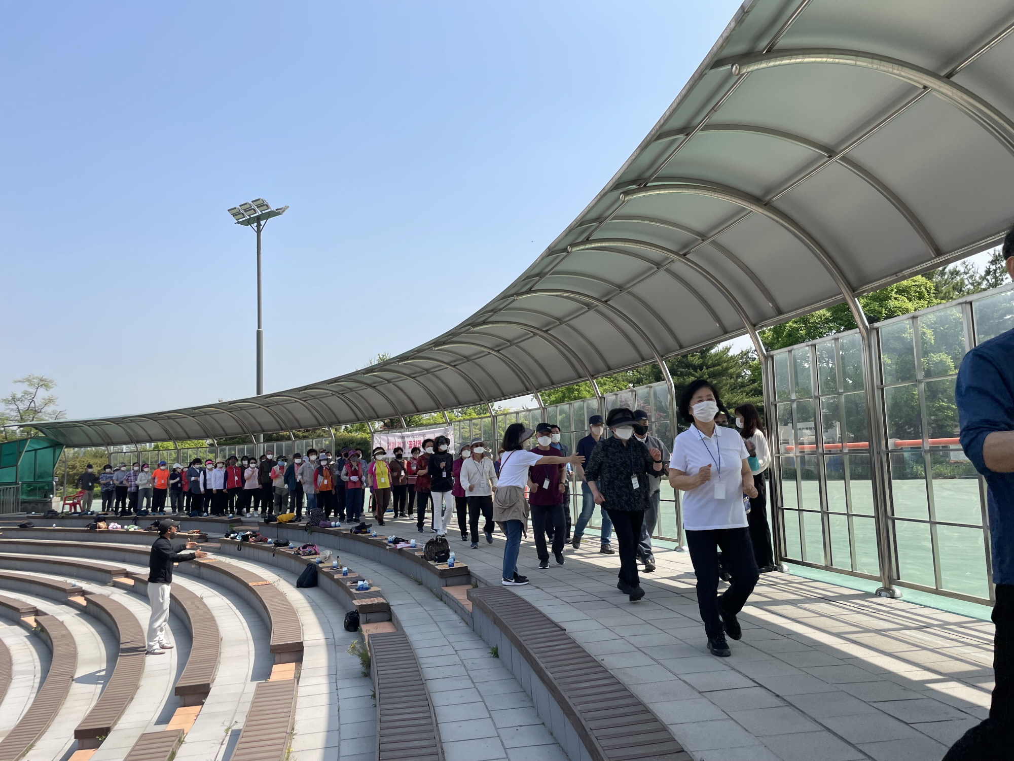 안산시 단원보건소, 어르신 대상 올바른 걷기 교육 실시