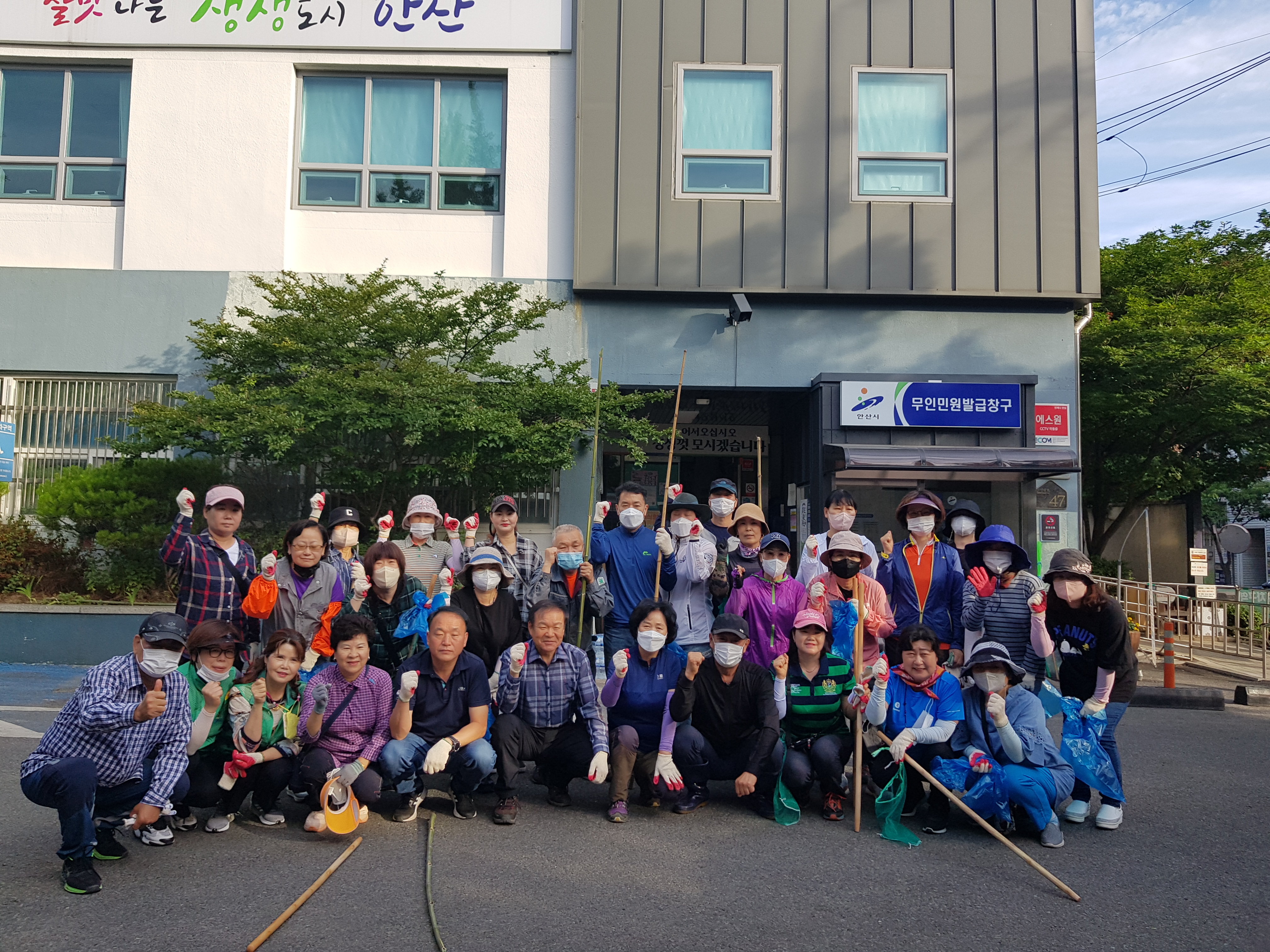 안산시 선부3동, 개복숭아 수확해 나눔 실천