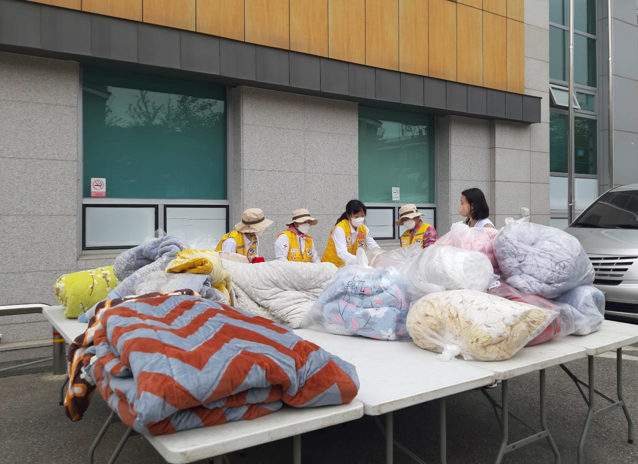 대한적십자사 고잔1봉사회, 사랑나눔 빨래봉사