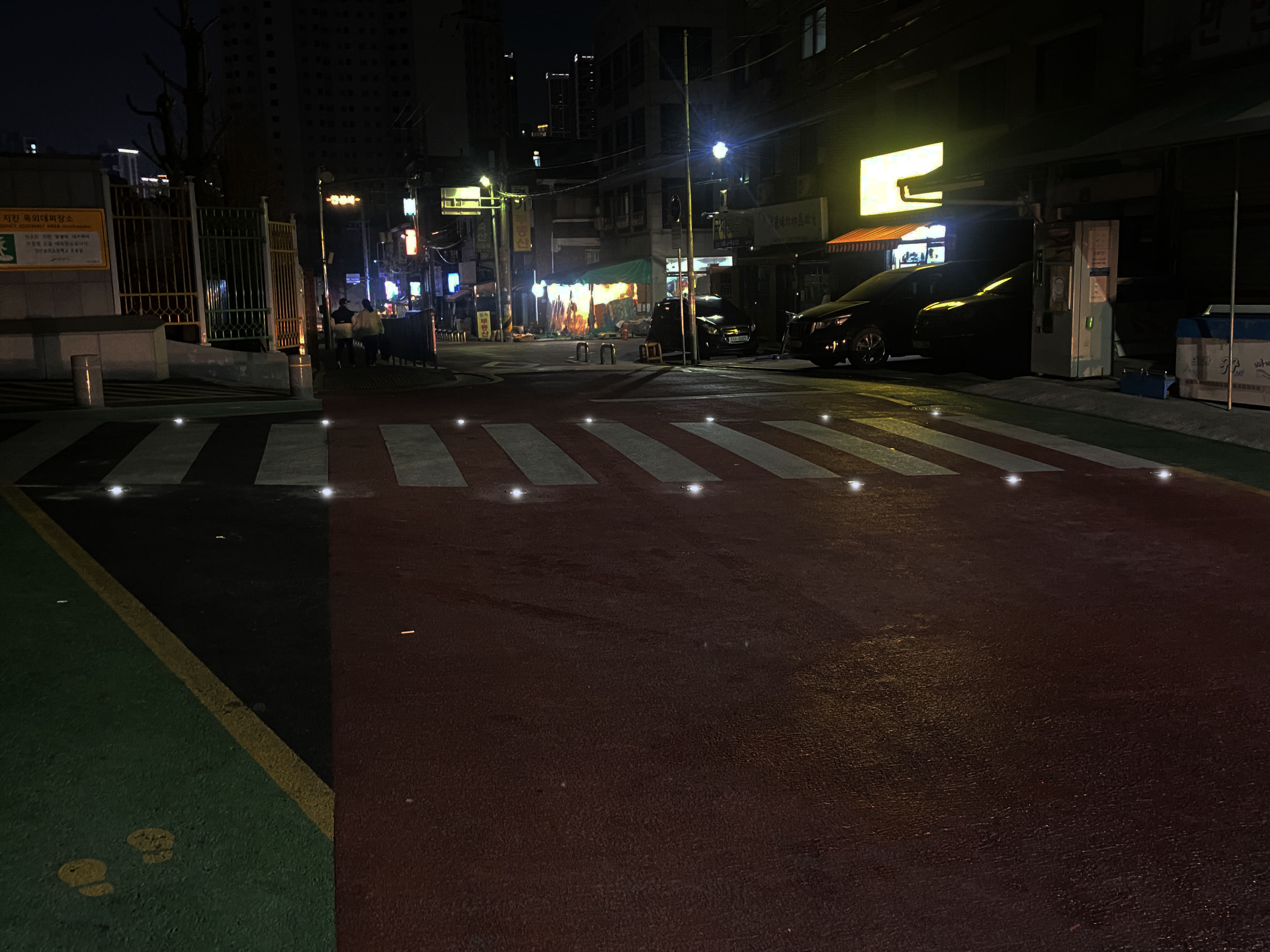 안산시, 시민 보행안전 위해 활주로형 횡단보도 설치