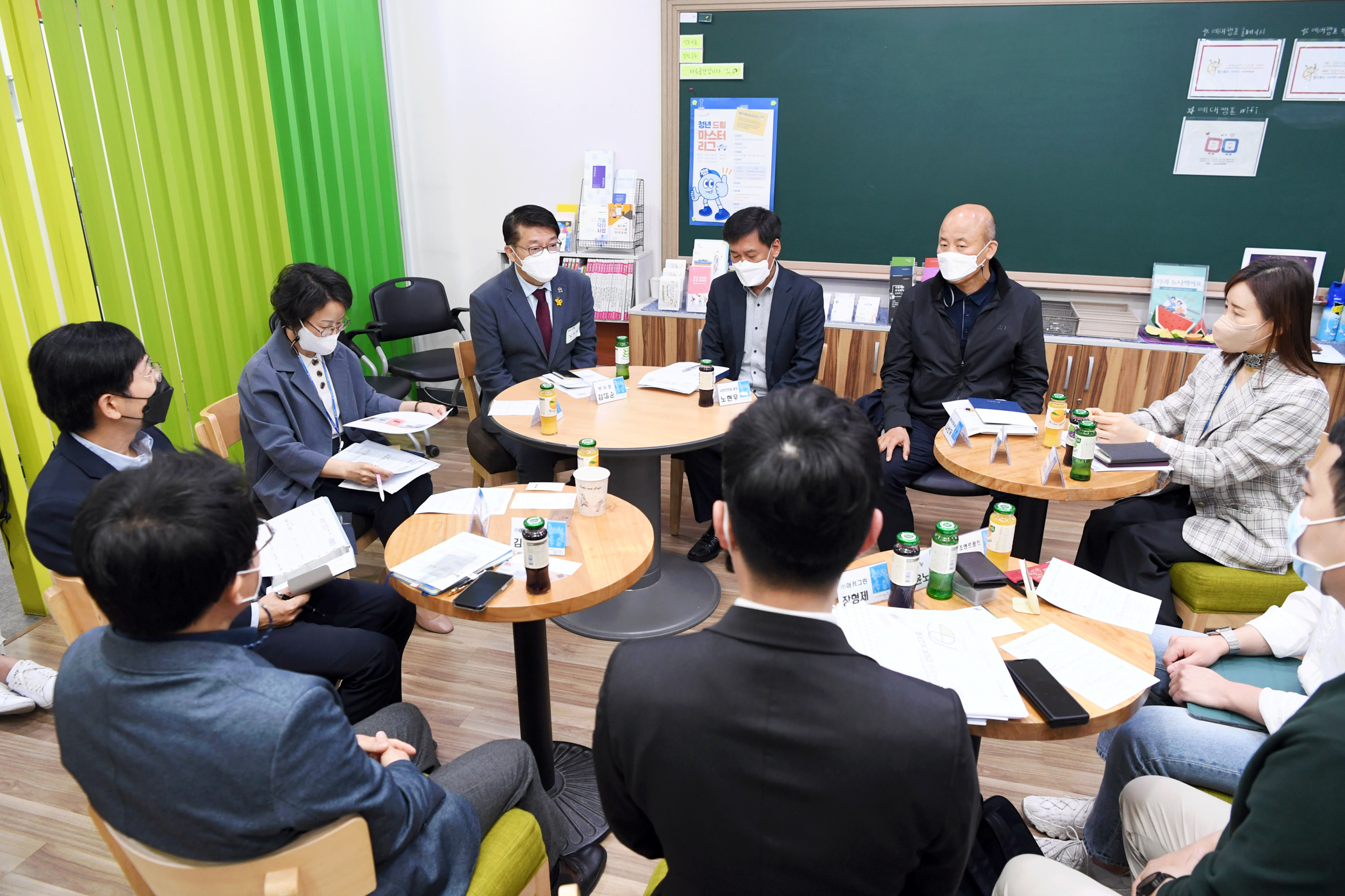 안산시, ‘청년큐브’ 창업가 지원 위한 현장 간담회 개최