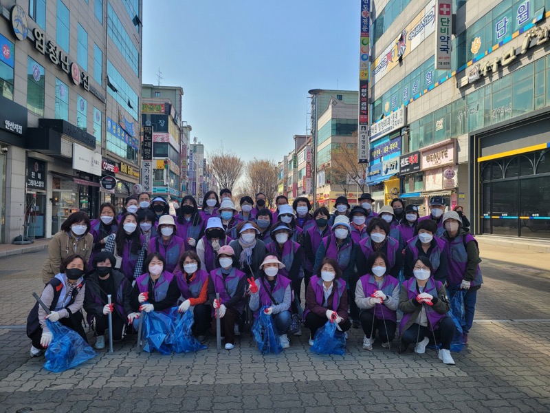 안산시 호수동 통장협의회, 봄맞이 환경정비 실시