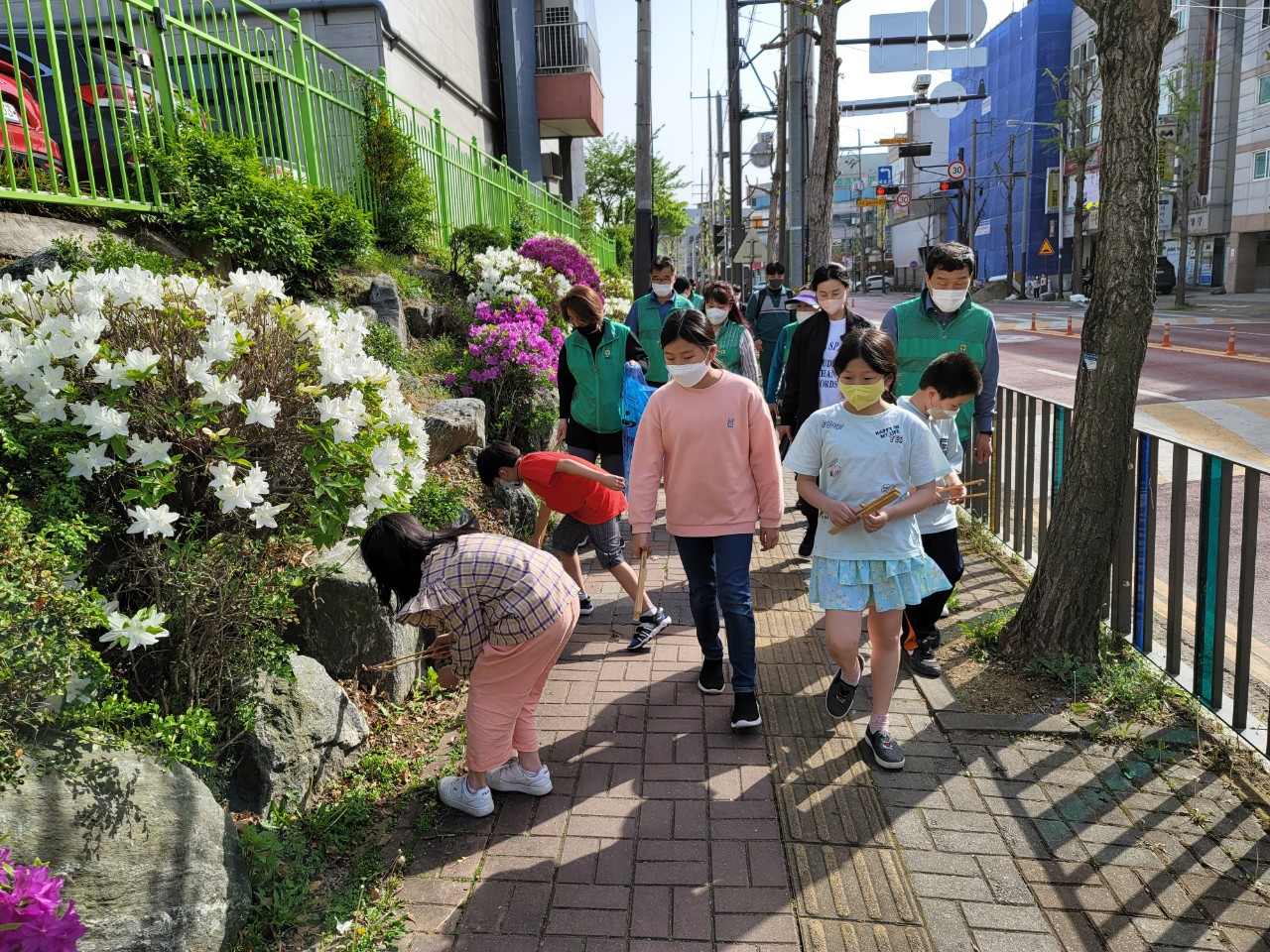 안산시 월피동 새마을회, 줍깅데이 행사 개최