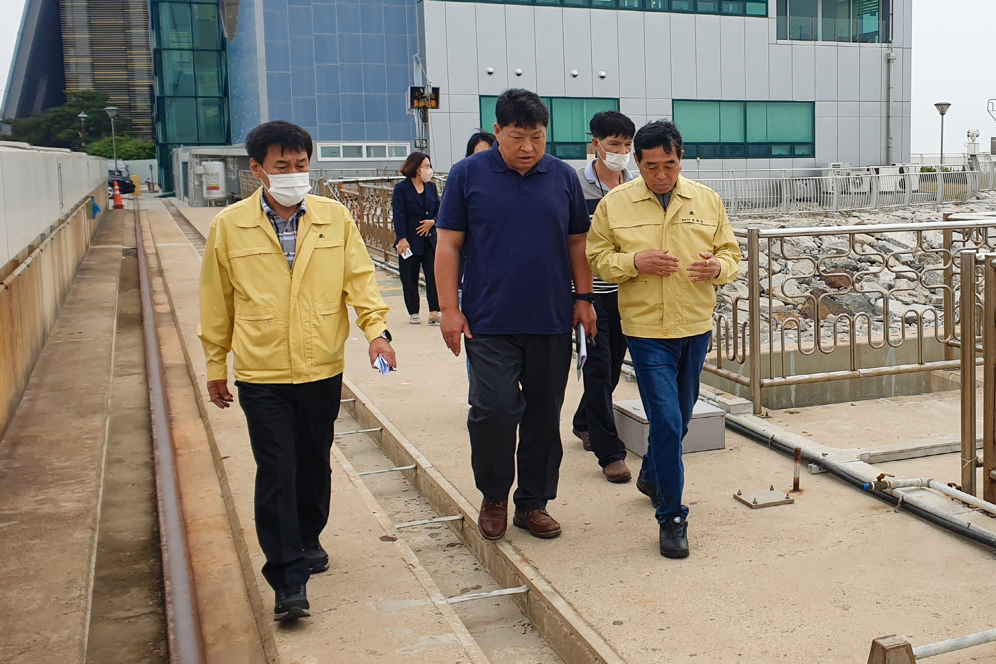 안산시, 시화호조력발전소 인근 고무보트 사고관련 긴급 안전조치