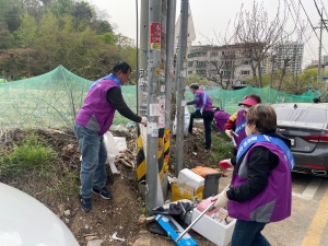 안산시 안산동 통장협의회, 환경정화운동 펼쳐