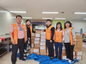 안산시, 필라멘트 복지법인으로부터 열무김치 1,000박스 기탁받아