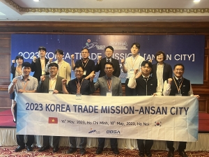 안산시, 관내 중소기업 베트남 시장 수출 지원 나서