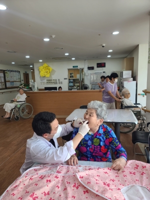 안산시 대부보건지소, 대부도 요양원 대상 찾아가는 이동보건지소 운영