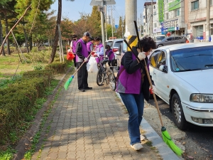 안산시 이동 통장협의회, 환경정화활동 전개