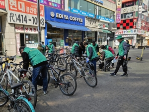안산시 초지동 새마을남·녀협의회, 새봄맞이 환경정화활동