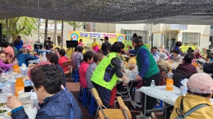 안산시 선부2동, 동명정사 주관 경로잔치 개최