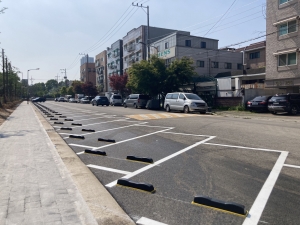 안산시, 본오동 고목로에 노상주차장 120면 조성 마쳐… 주차 불편 해소 주력