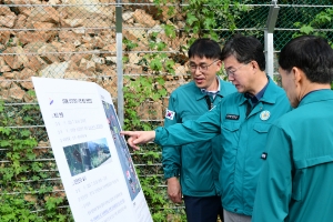 이민근 안산시장, 선감동 사면 붕괴 현장 점검…“2차 피해 방지 최선”
