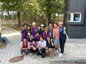 안산시 사이동, 가을꽃 식재로 아름다운 마을 만들기