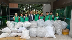 안산시 원곡동 새마을회, 재활용 자원 수집으로 탄소중립 활동 동참