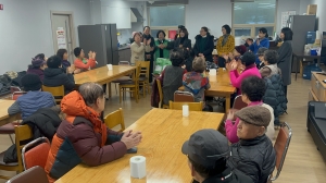 안산시 백운동장 경로당 찾아 새해 인사, 통장들과 함께 효경 실천