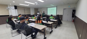 안산시 월피동 자율방재단, 역량 강화 교육 실시