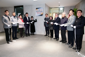 이민근 안산시장, 푸르지오 브리파크 경로당 개소식 참석“복지 활성화”