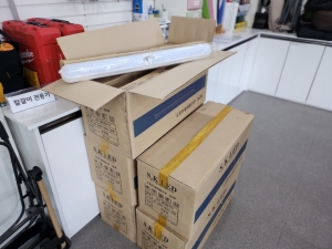 안산시 사동, 에이스전기(주)로부터 취약계층 지원 물품 기탁받아