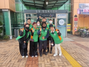 안산시 일동 지역자율방재단, 봄철 해빙기 예찰 활동