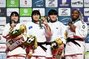 안산시청 김하윤, 34년 만에 세계유도대회 최중량급 금메달 쾌거