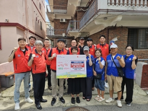 안산오엘지로타리클럽, 선부2동 주거환경개선 봉사활동 펼쳐