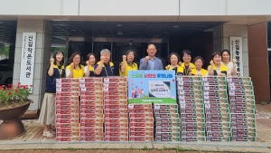 한울타리봉사단, 작은 나눔, 큰 희망… 신길동에 라면 100박스 후원