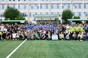 이민근 안산시장, 원곡중 청소년 도박 NO! 근절 캠페인 전개