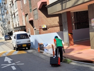 안산시 고잔동 새마을지도자협의회, 주민 위한 방역 시행