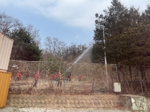 안산시, 산불 대비 의료기관 환자대피 합동훈련 실시