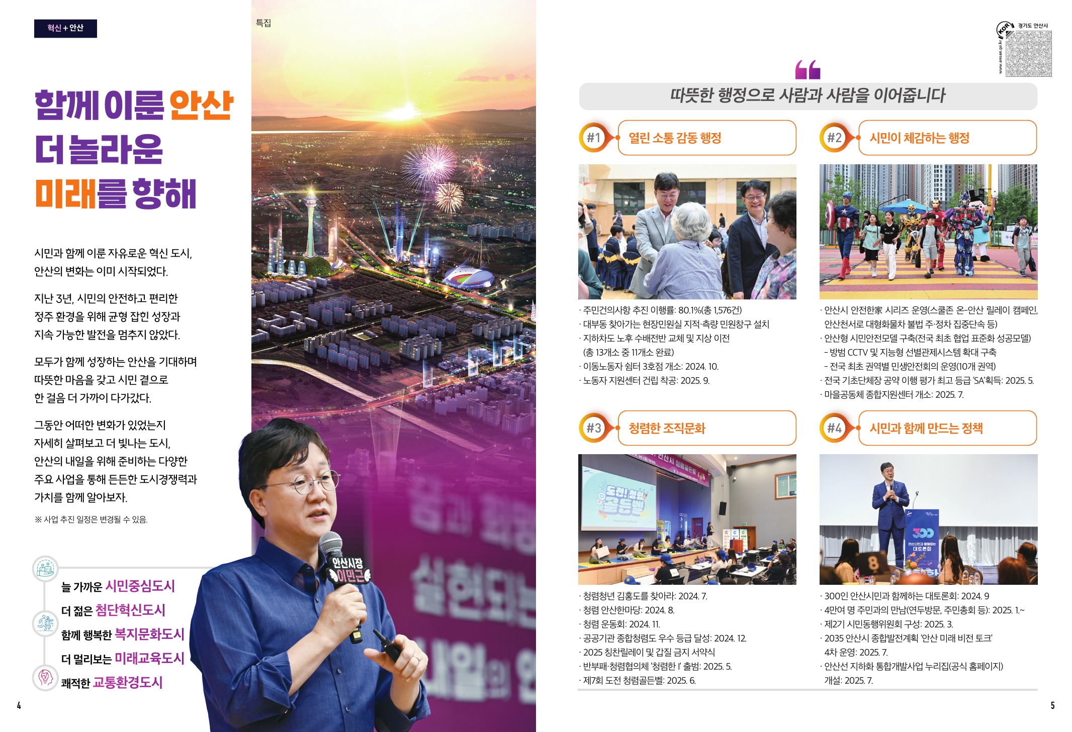 함께 이룬 안산 더 놀라운 미래를 향해