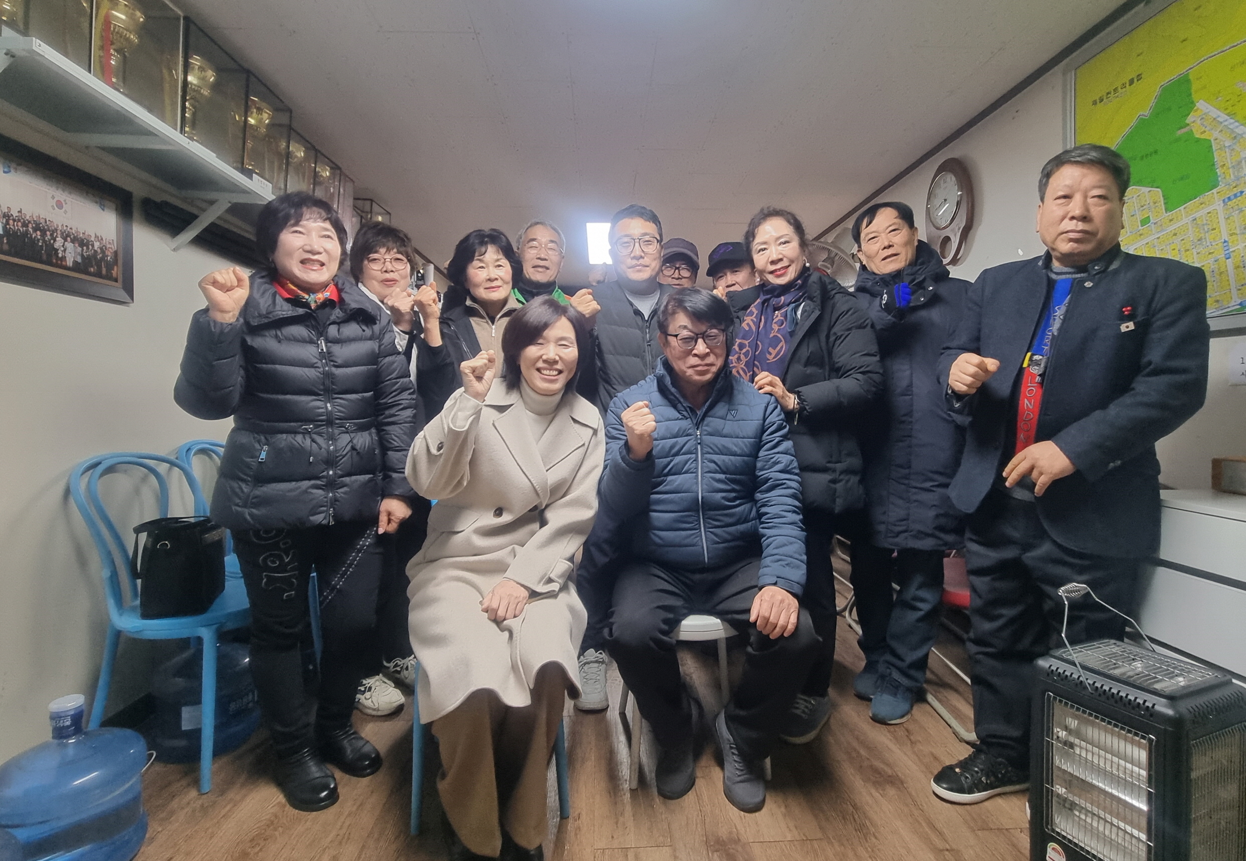 안산시 일동, 자율방범대 성호지대 격려 방문