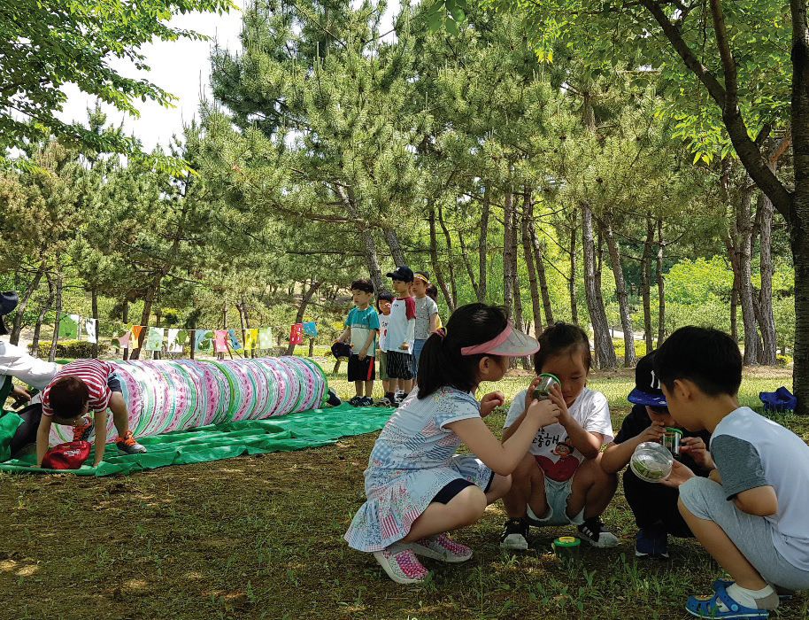 도심 속 공원에서 체험하며 배우는 숲