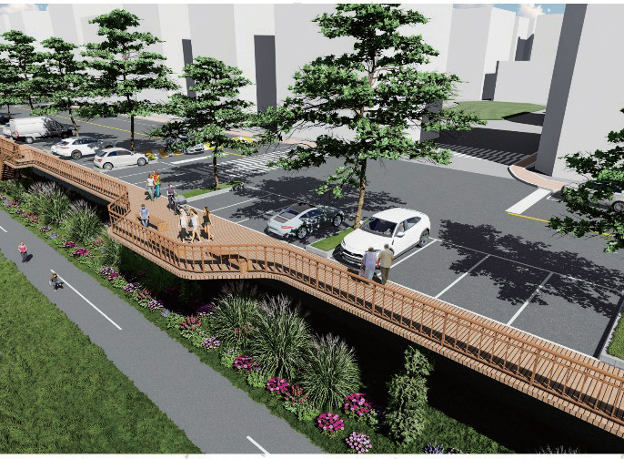 예술적인 감성과 소통이 함께하는 문화거리, 쉼을 주는 공간