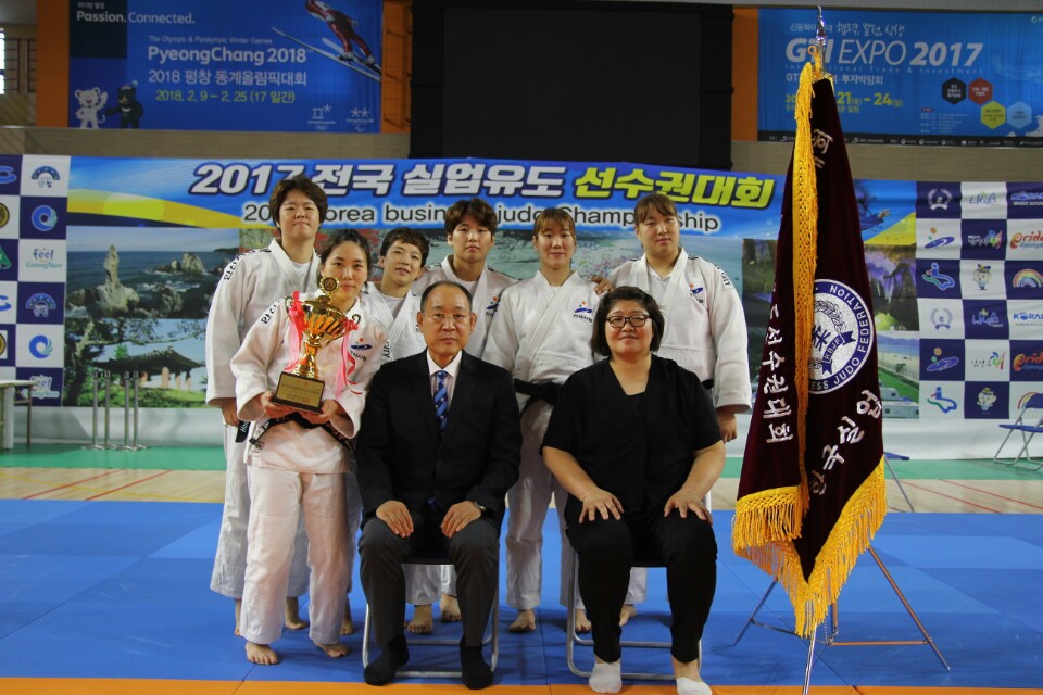 종횡무진 안산시청, 전국실업유도선수권대회 석권