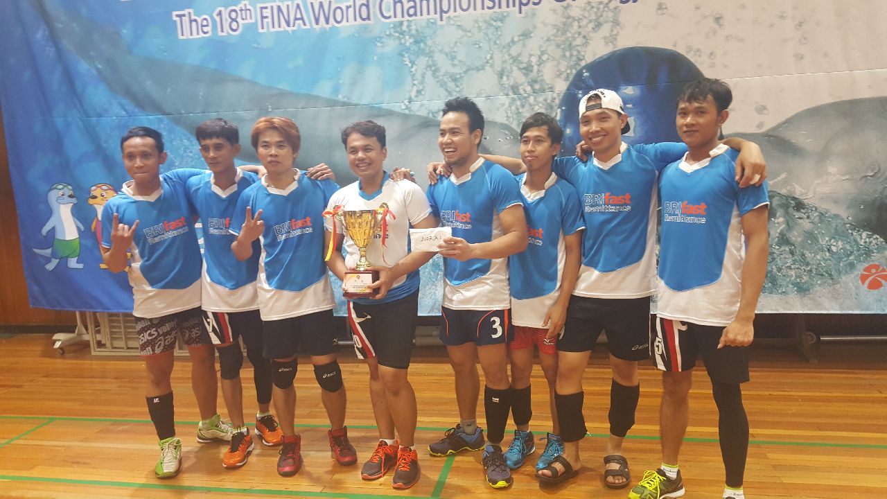 안산시 다문화지원본부 지구촌생활체육 남자 배구팀 ‘2017 전국외국인근로자 배구대회’ 우승