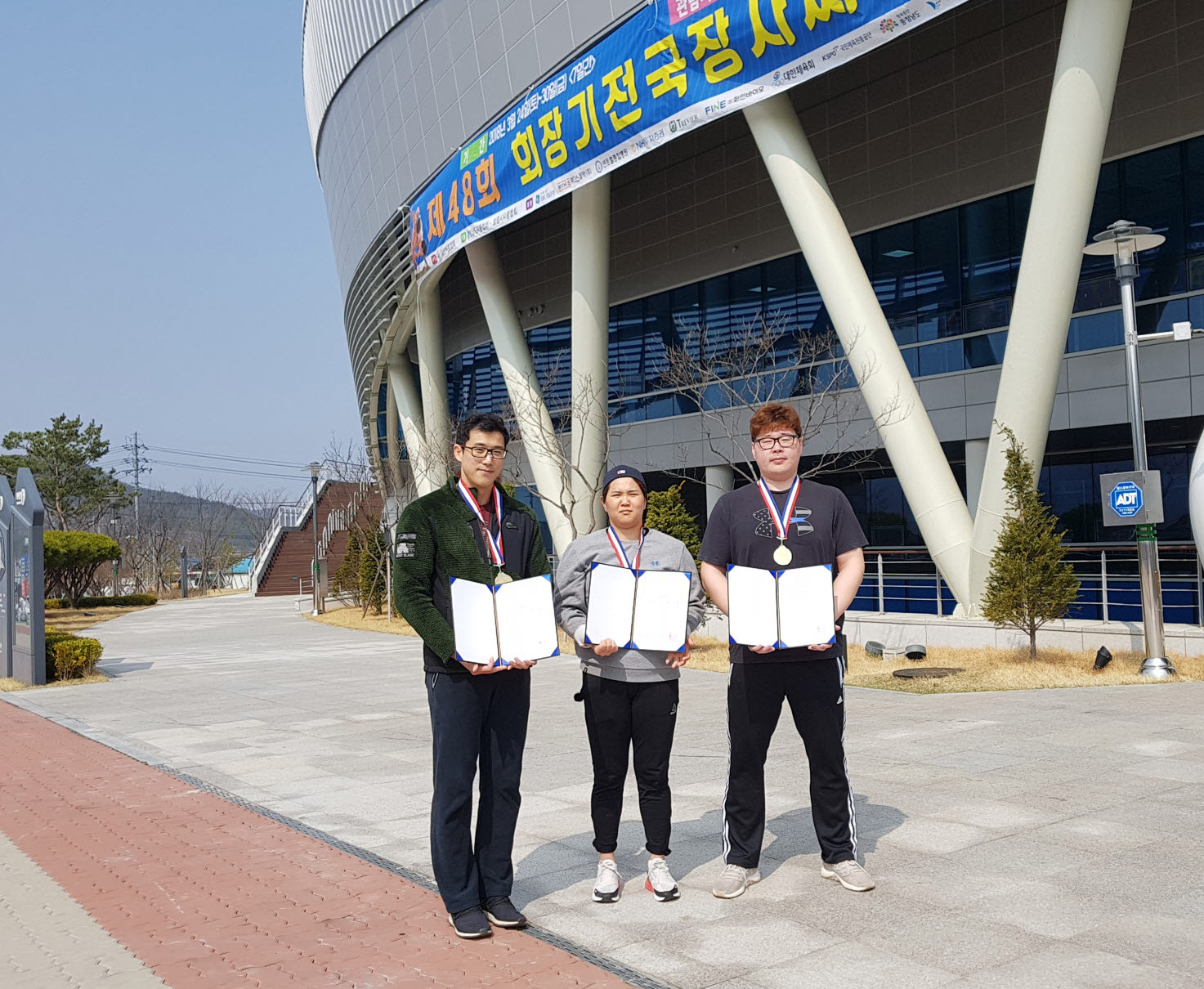안산시청 씨름부, 제48회 회장기 전국장사씨름대회 3체급 석권