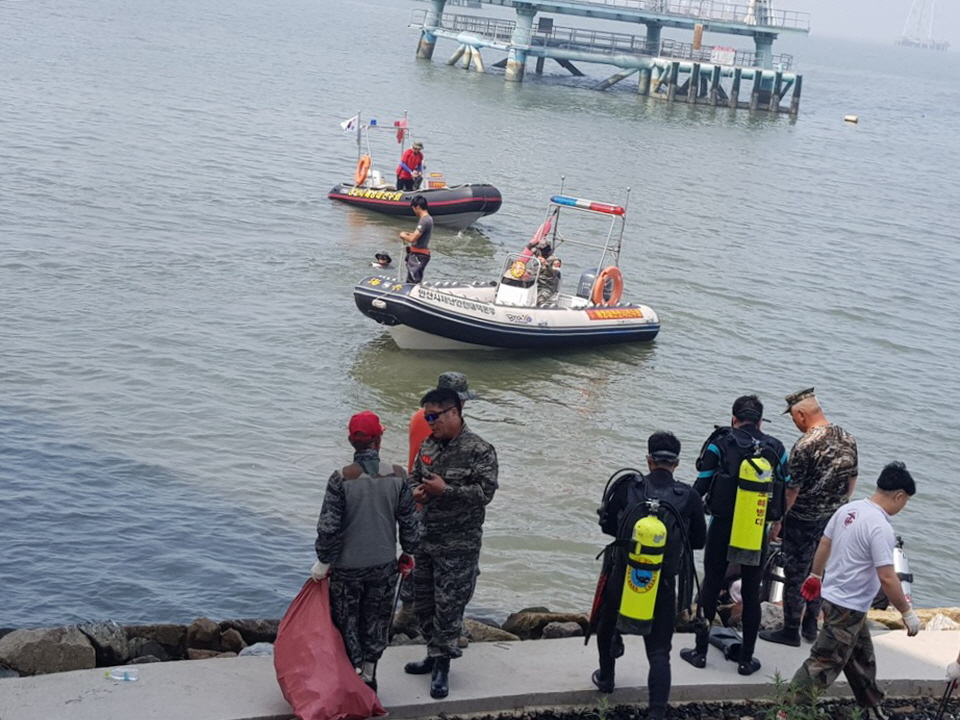 해병대안산시전우회와 인근 시군전우회, 시화호 살리기 나서