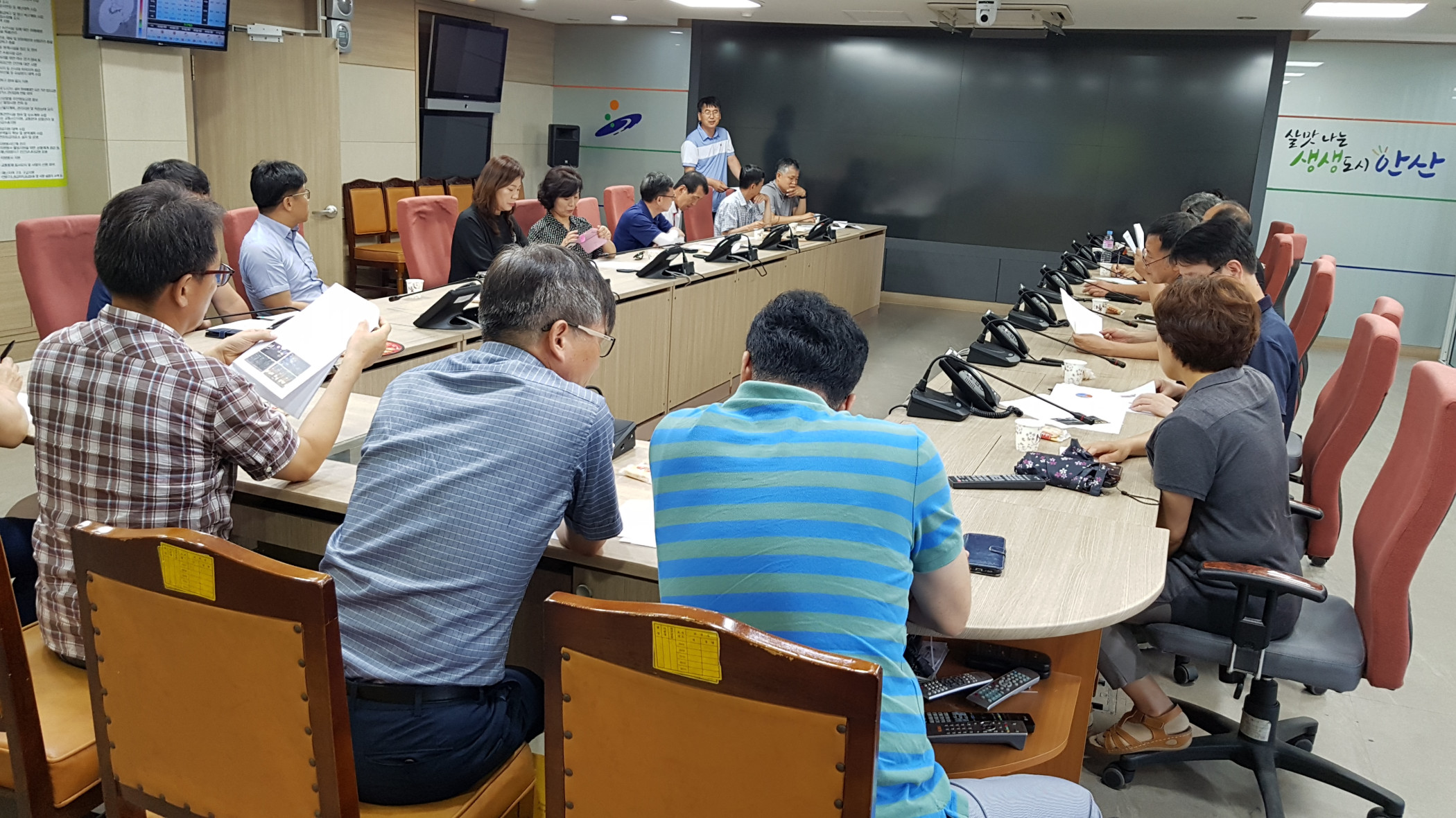 지방자치인재개발원 연수생 그룹, 빅데이터 업무 벤치마킹을 위해 안산시 방문