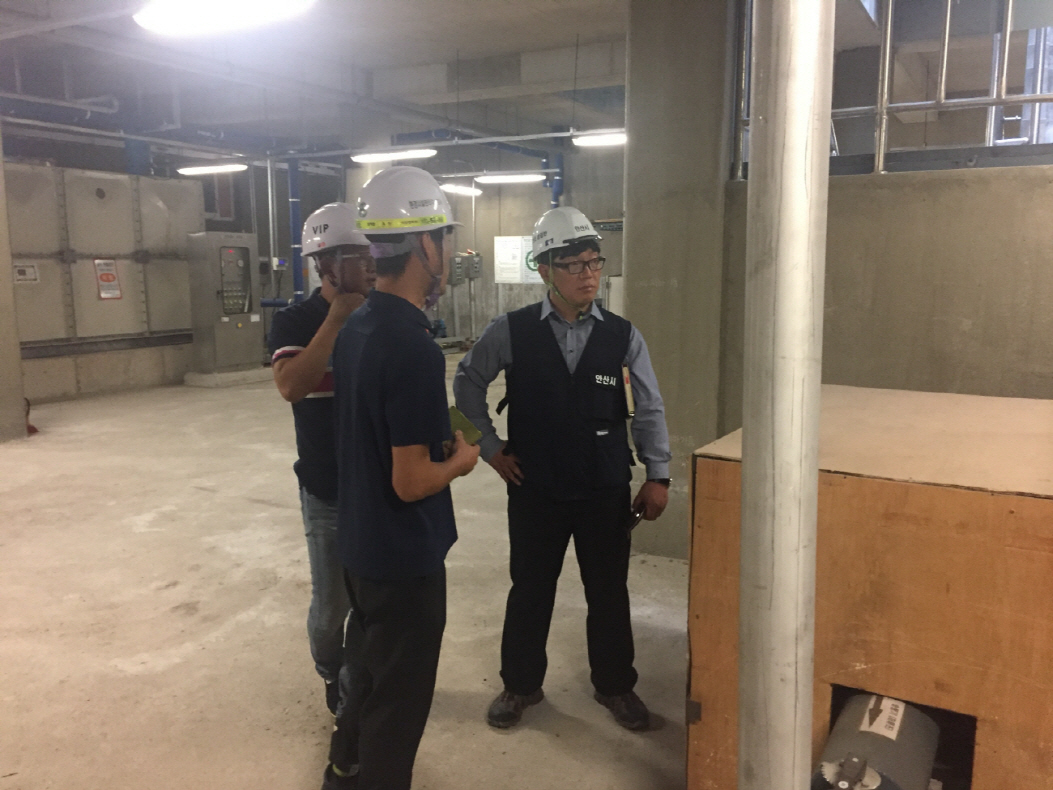 밀폐공간 안전관리실태 합동안전점검 실시
