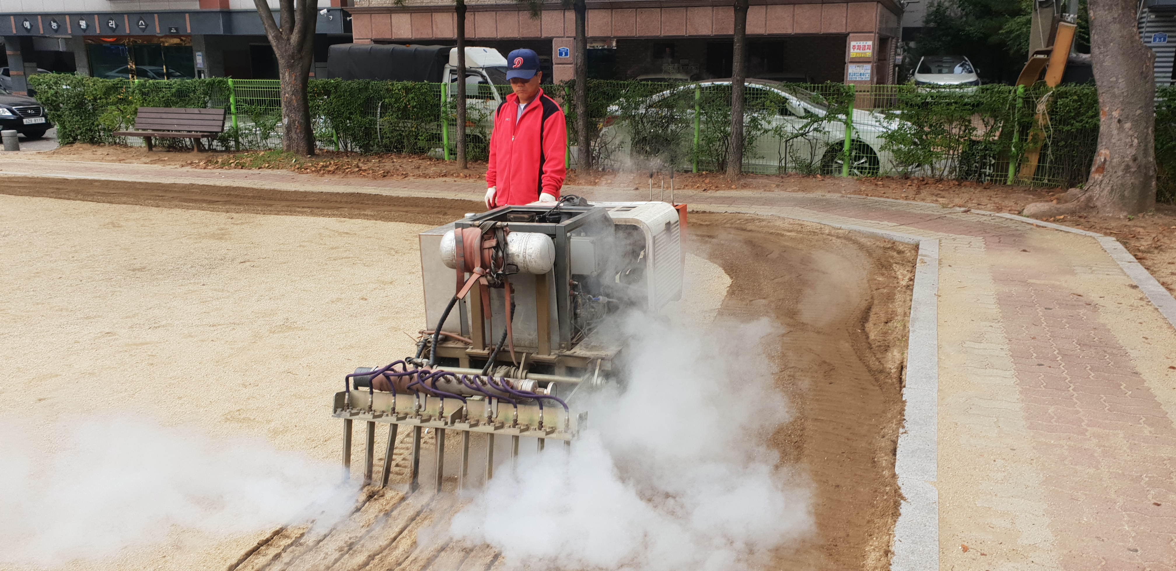 안산시 단원구, 어린이놀이터 모래소독